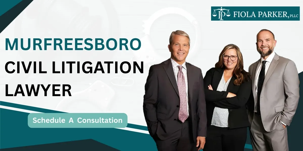 Hire a Murfreesboro Civil Litigation Lawyer for business and personal disputes